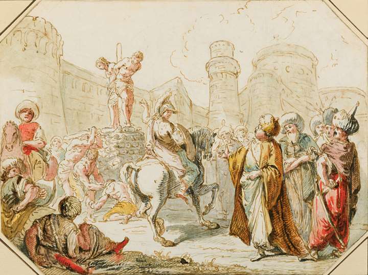 Clorinda Pleads for the Life of Sophronia and Olindo